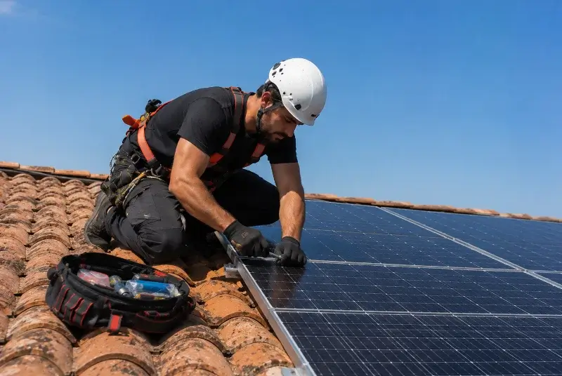 Maintenance et monitoring de panneaux solaires à Gensac-sur-Garonne